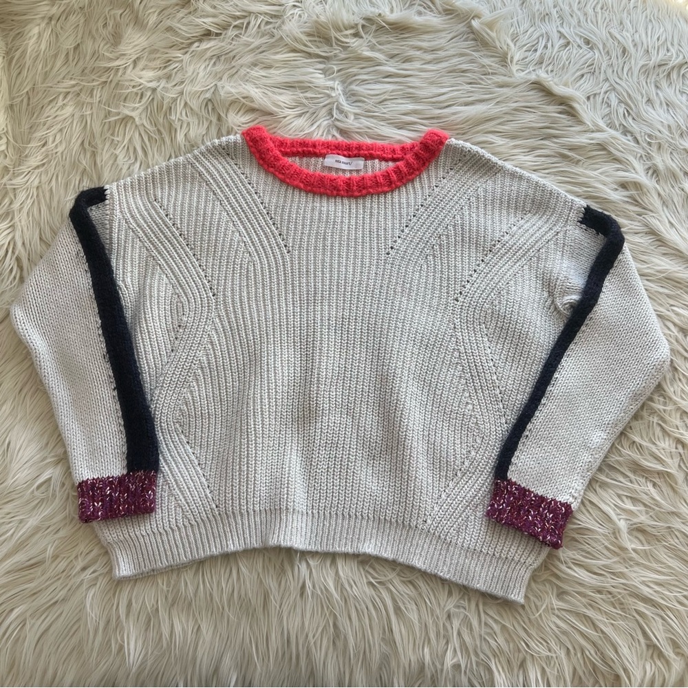 Sita Murt Sweater Alpaca Wool Blend Cable Knit Boxy Oversized Women’s 42 Large